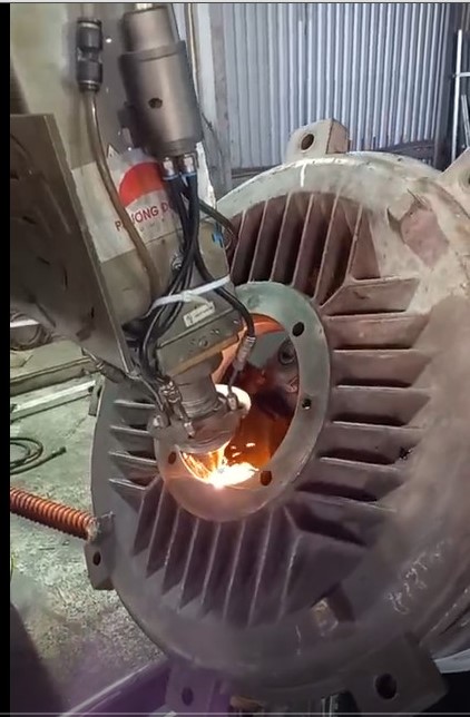 Hàn gang với công nghệ Laser Cladding -Cast Iron Welding with Laser Cladding