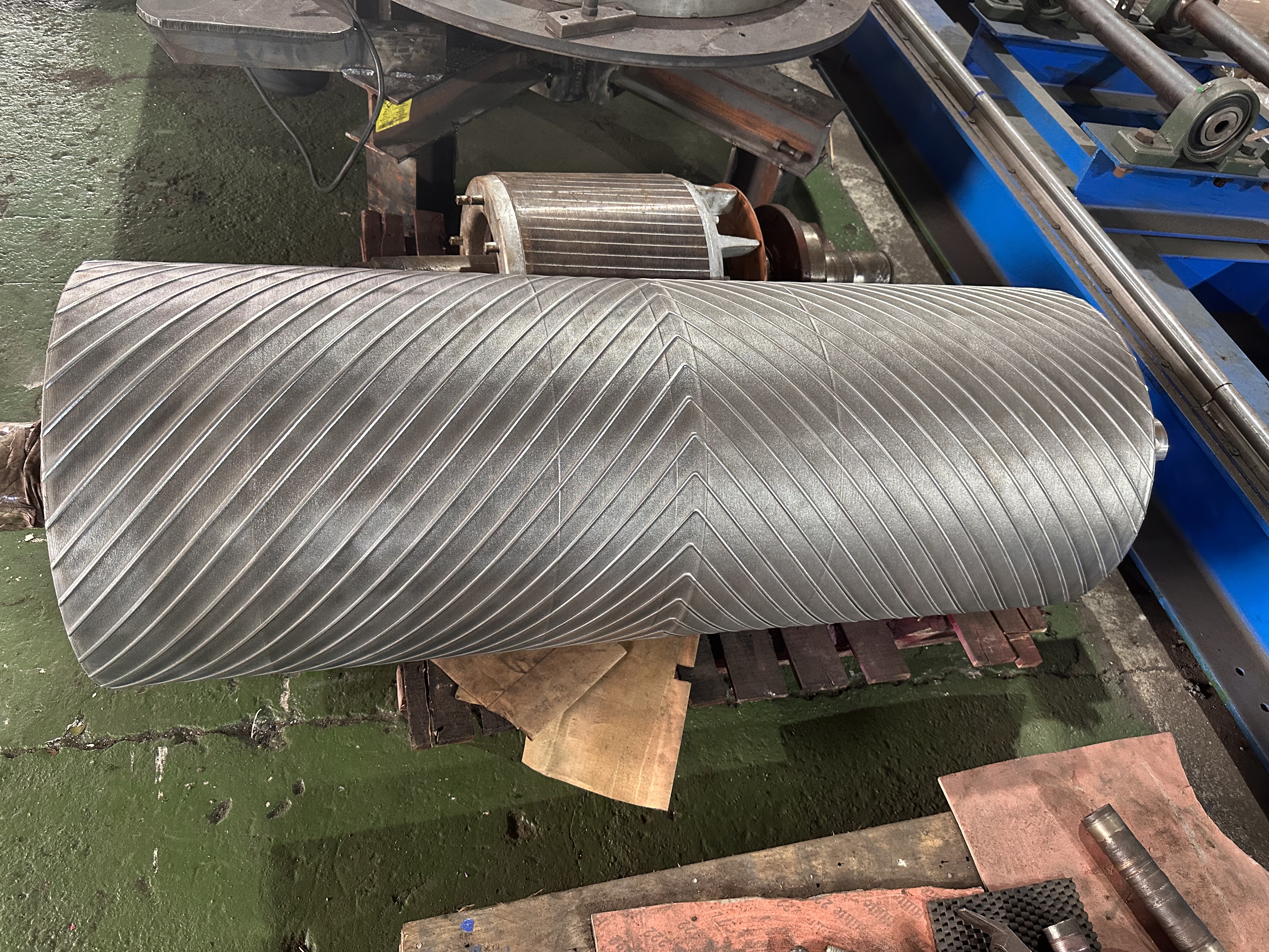 Tạo gân rulo bằng Laser cladding