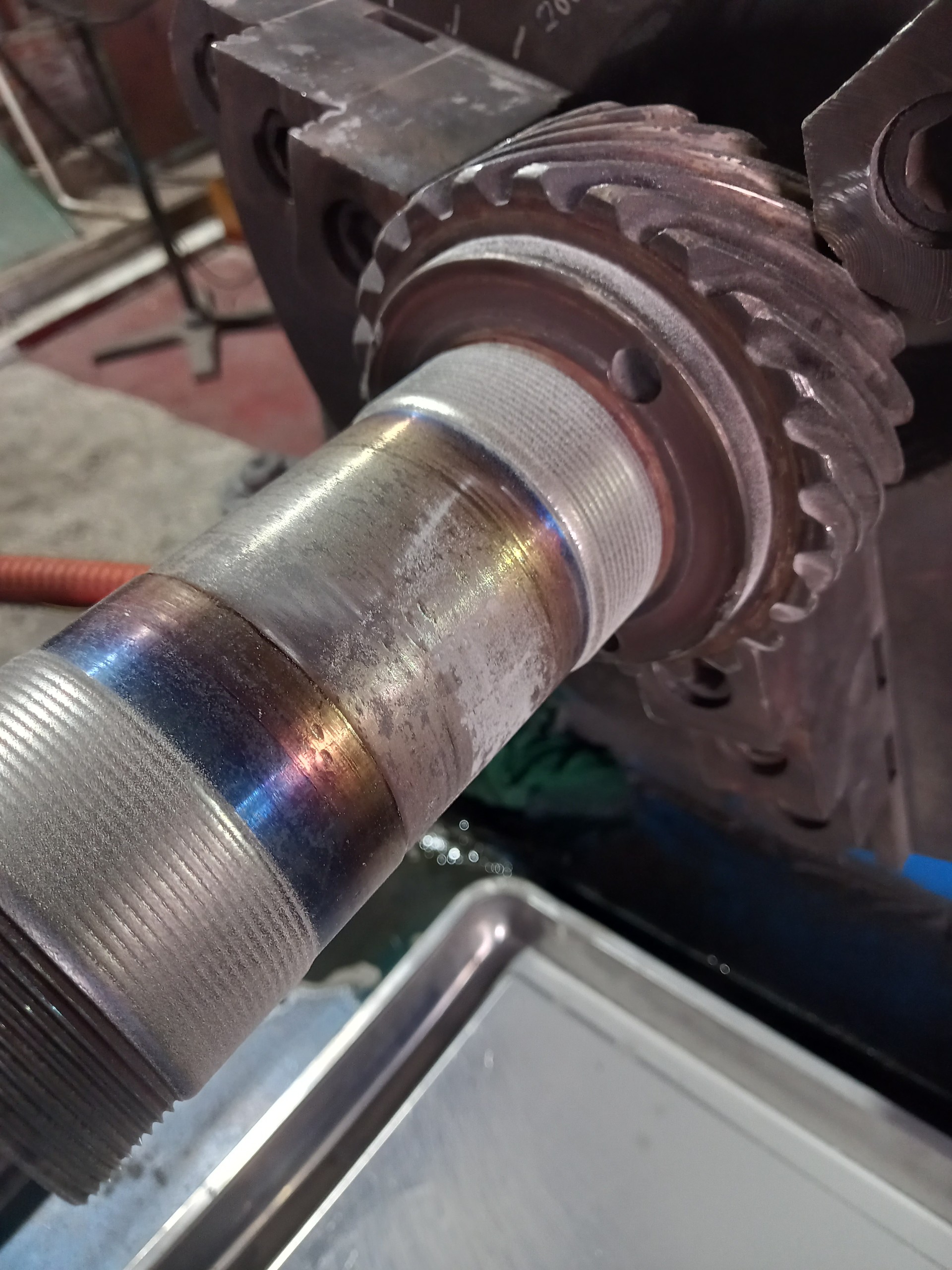 Phục hồi các loại cổ trục bằng Lasercladding