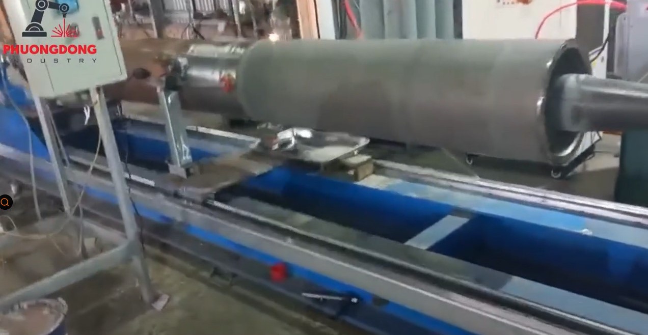 Phun phủ kim loại cho Lô cuốn giấy – Laser Cladding for Paper Mill Rollers