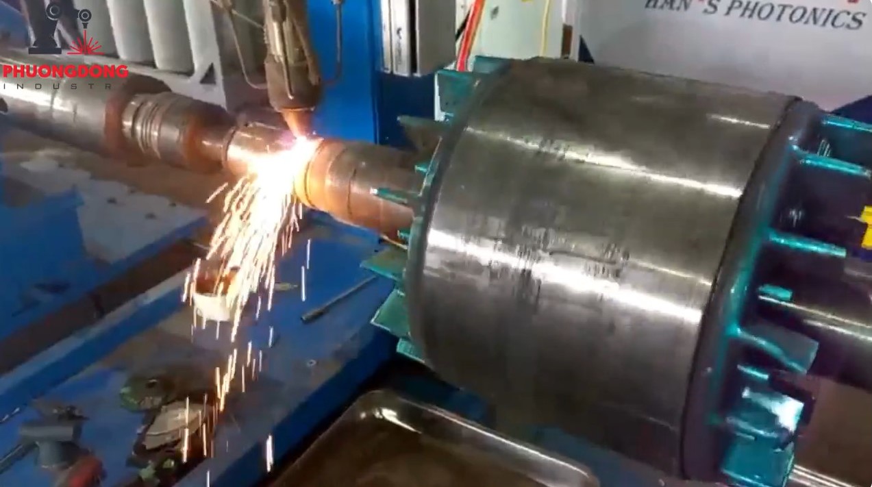 Phục hồi cổ trục Rotor động cơ -Repairing Rotor Shaft