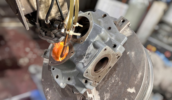 Hàn phủ trong lỗ D70 bằng công nghệ Laser Cladding