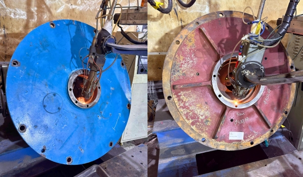 Phục Hồi Mặt Bích Động Cơ Bằng Công Nghệ Laser Cladding