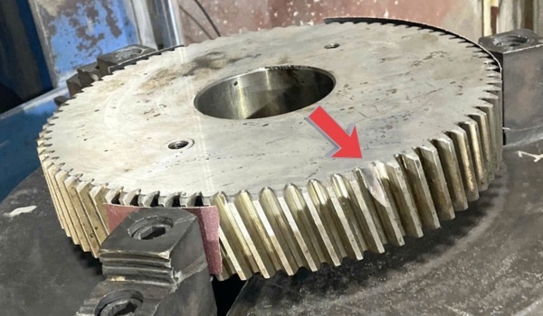 Sửa Chữa Bánh Răng Bị Vỡ Bằng Công Nghệ Hàn Đắp Laser Cladding